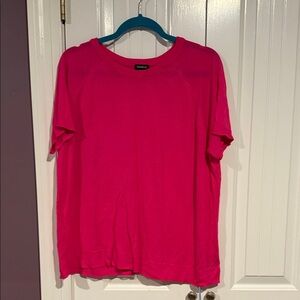 Torrid Fuchsia Short Sleeve Top